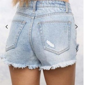 Fletch Dallas Denim 100% Cotton Shorts 27